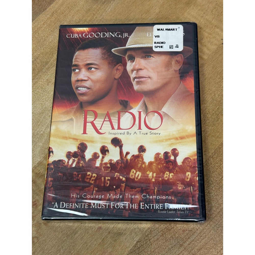 Columbia Pictures Radio DVD Unisex OS Multi Radio Drama Sports True Story Sealed